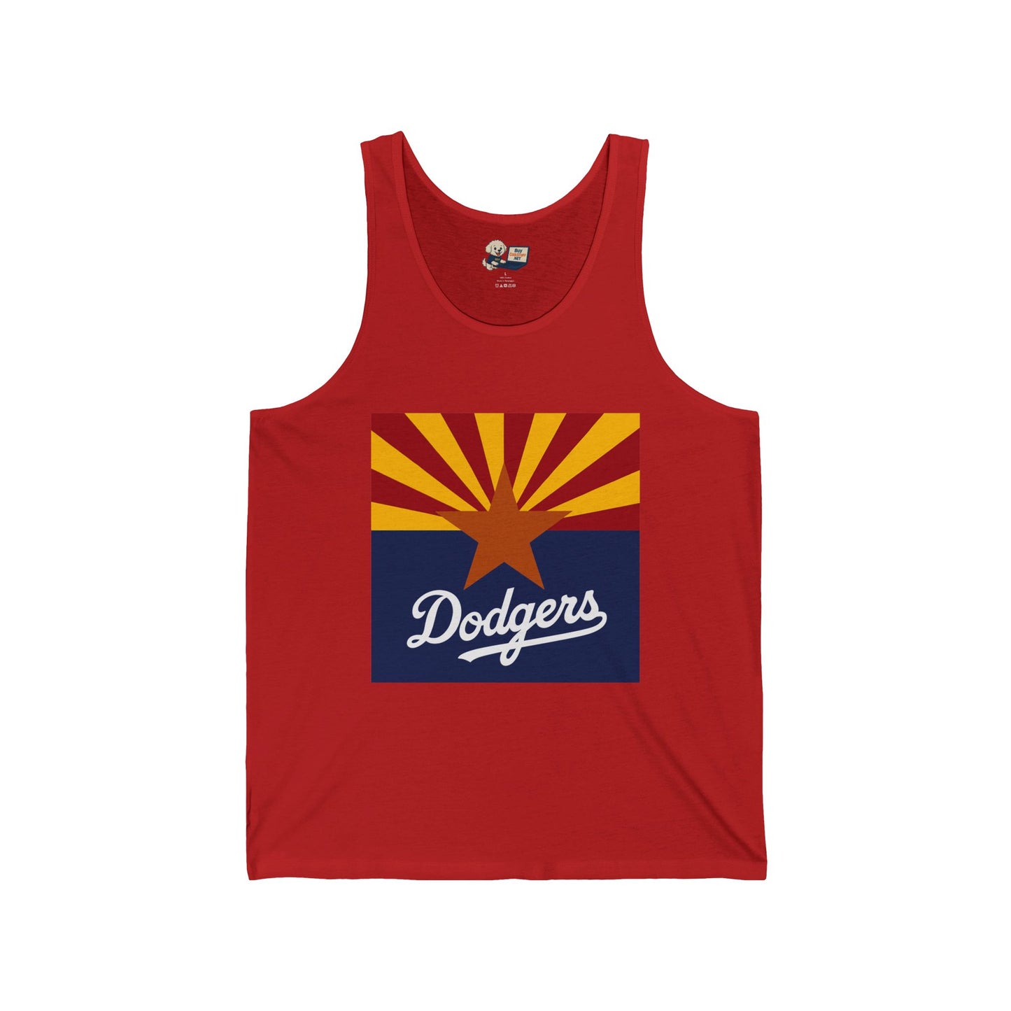 Arizona Dodgers Unisex Jersey Tank - Summer Vibes Apparel