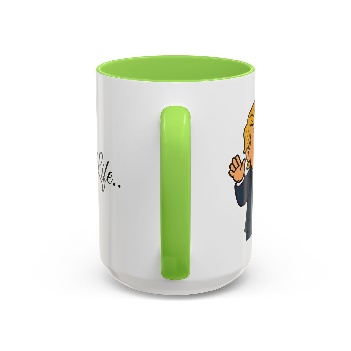 Trump Lies Colorful Humorous Coffee Mug