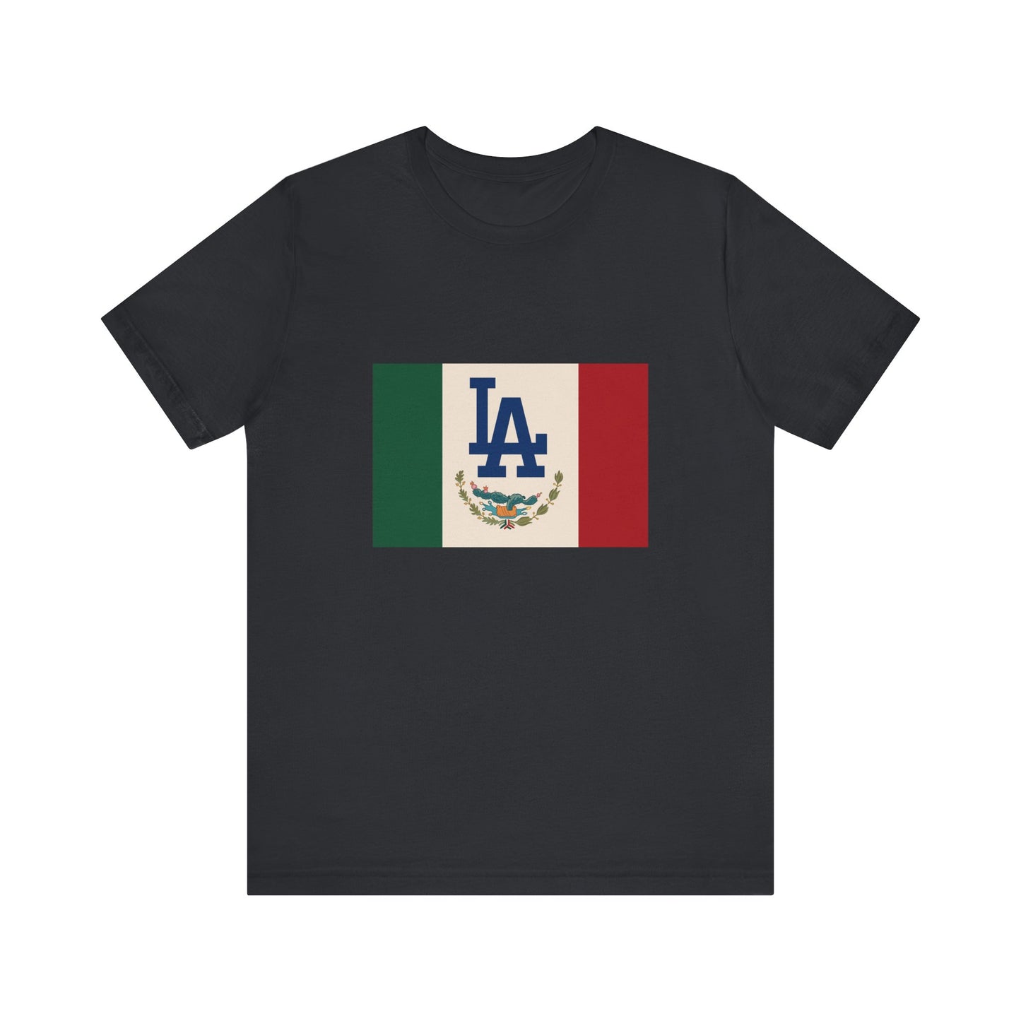 Mexican Pride LA Dodgers Flag Tee - Unisex Jersey Short Sleeve T-Shirt