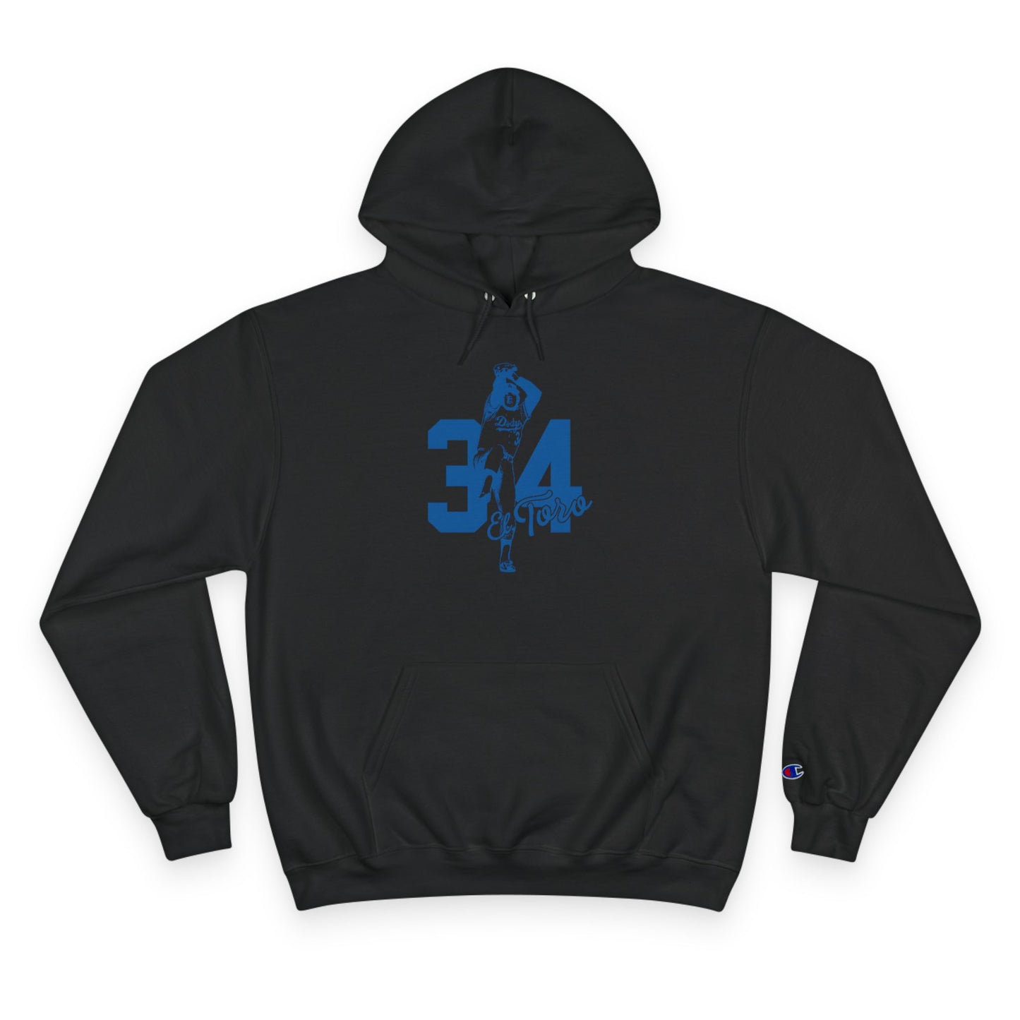 Unisex Fernando Valenzuela "El Toro" Stylish Champion Hoodie - Perfect for Dodger Fans