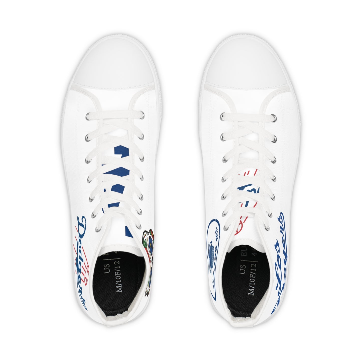 Los Doyers High Top Sneakers for Baseball Fans - Stylish, Supportive Footwear