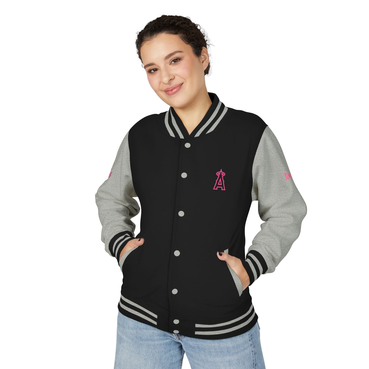 Unisex Heavyweight Anaheim Angels Letterman Jacket - Original Design