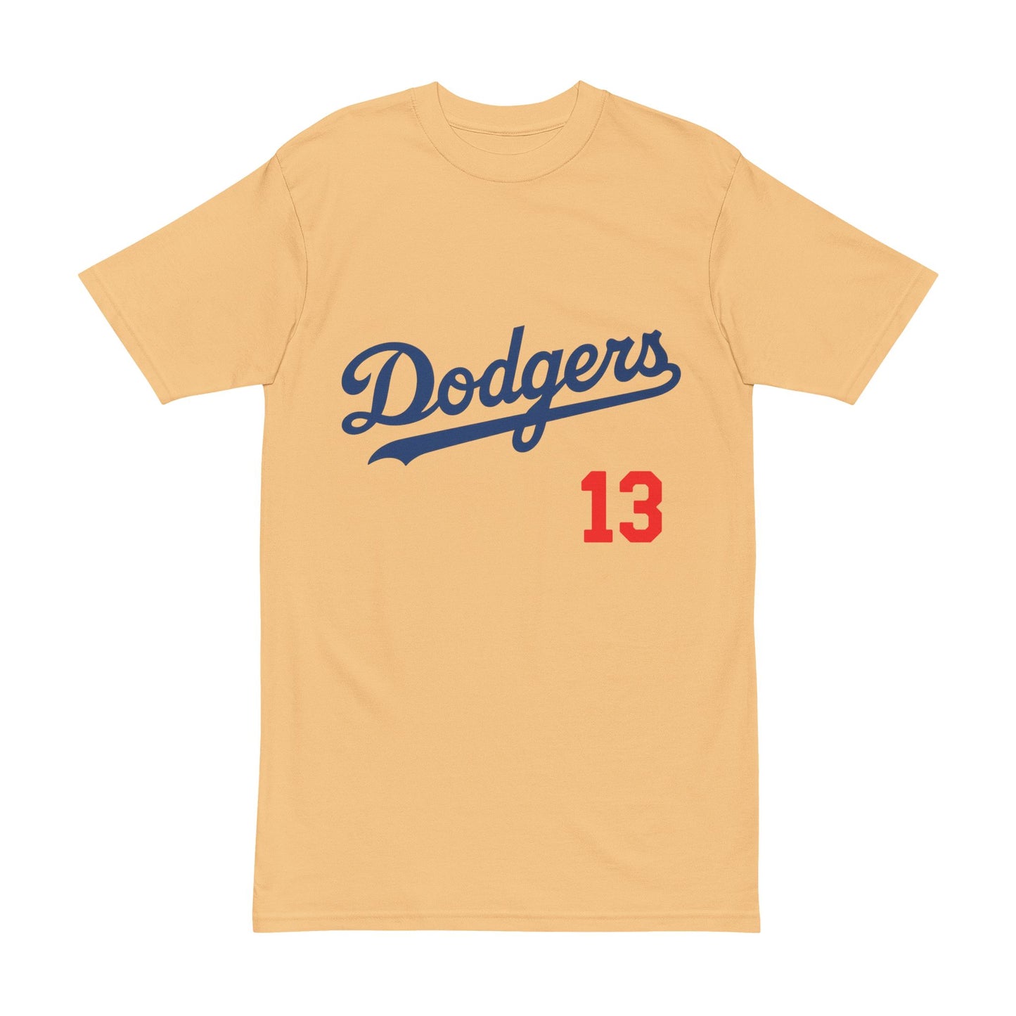 Dodgers Foo #13 -Men's Heavyweight Tee for Sports Fans
