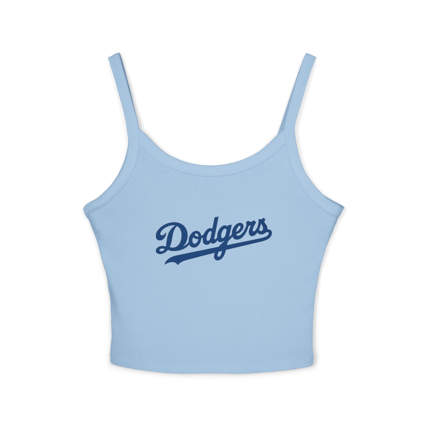 Dodgers "Baddie" Tank - Stylish Women's Spaghetti Strap Tank Top