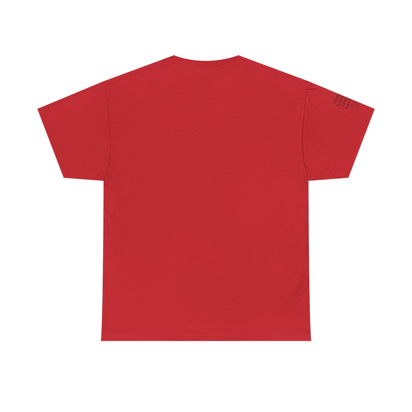Anti-Elon Tesla Car Club- Heavy Cotton Tee - Cool Casual Wear
