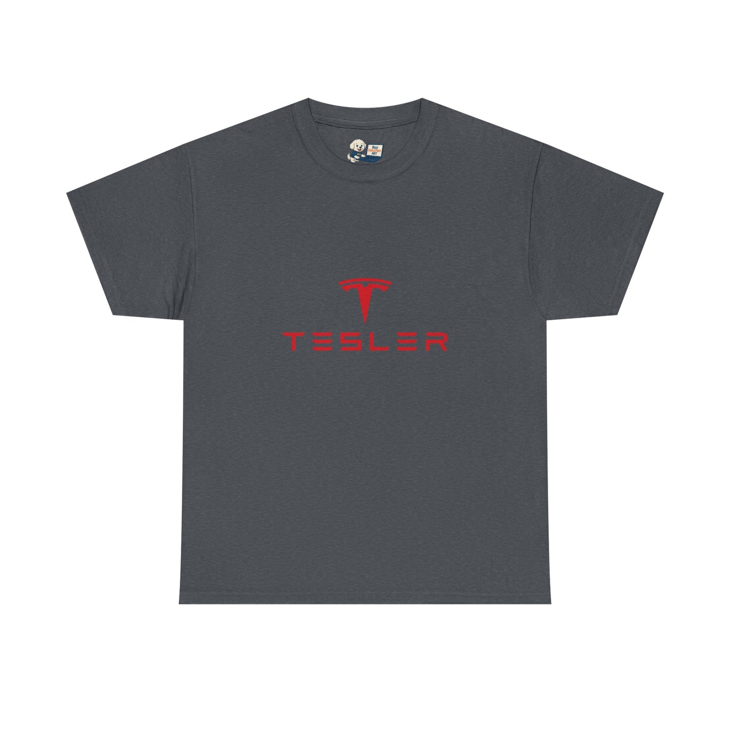 I Love Tesler - Heavy Cotton Tee - Cool Casual Wear