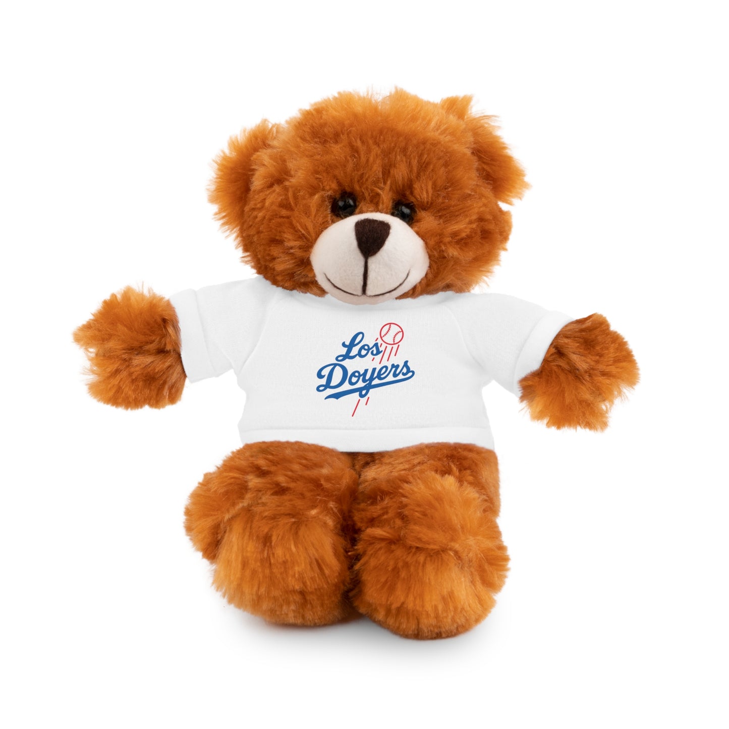 Los Doyers Plush Toy with Tee - Perfect Gift for Sports Fans & Kids