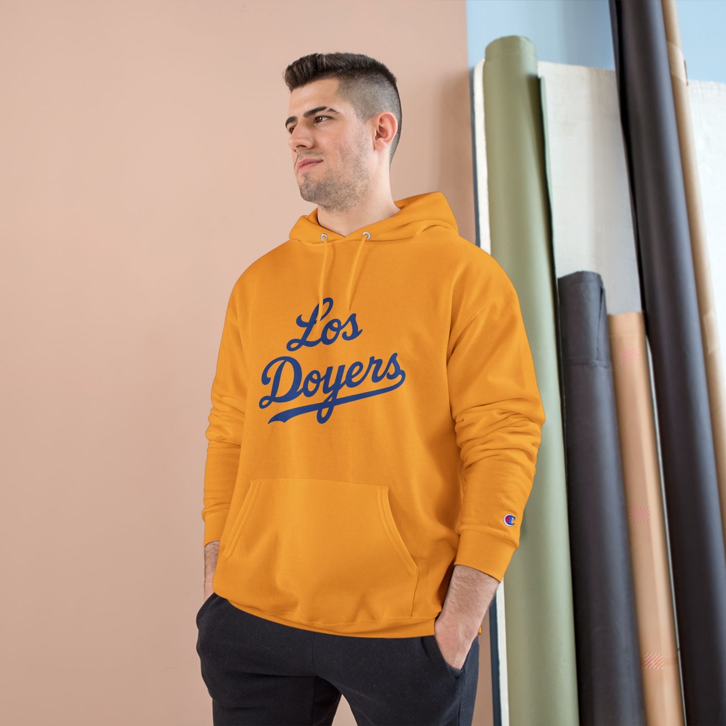 Los Doyers Unisex Champion Hoodie - Men & Women