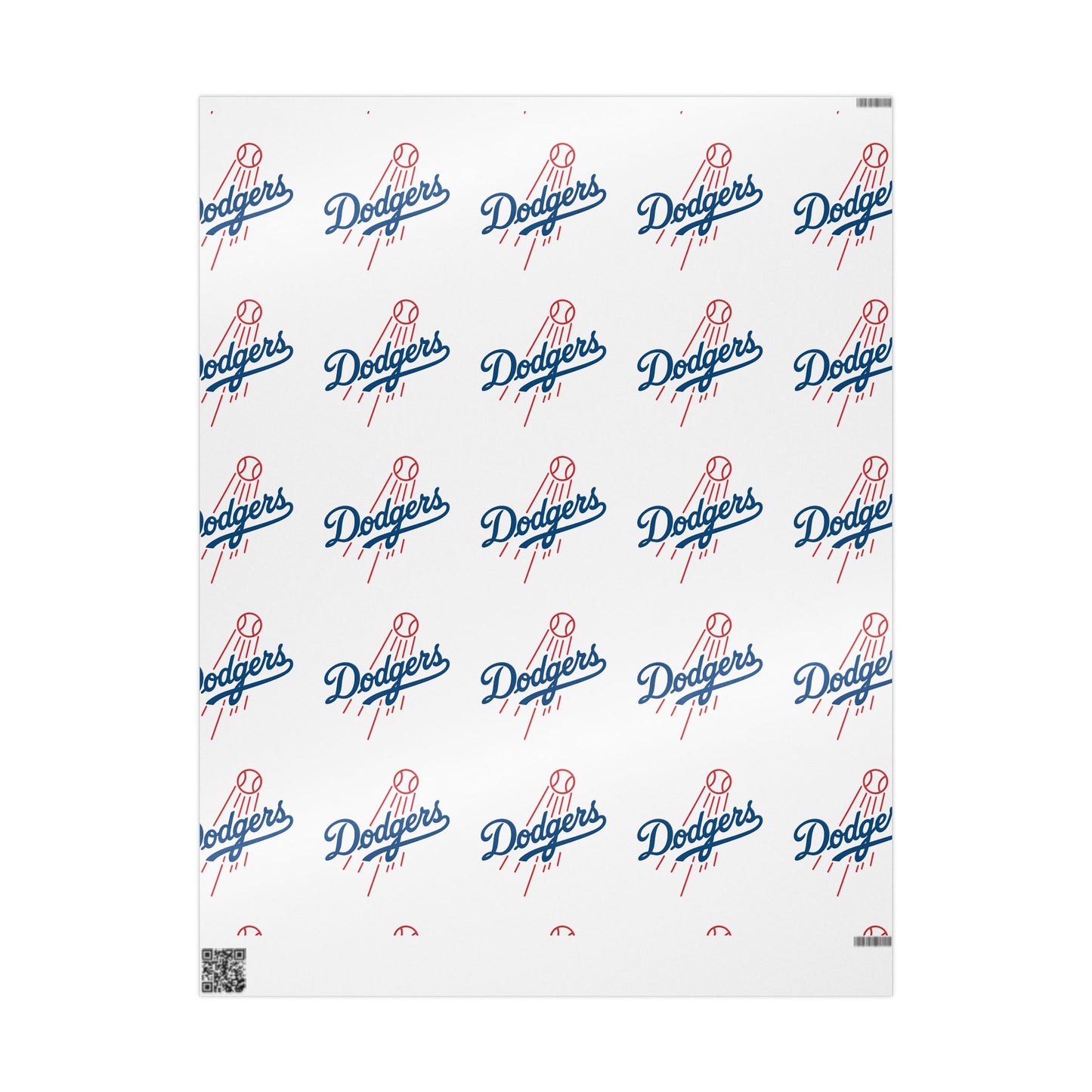 Dodgers Wrapping Paper
