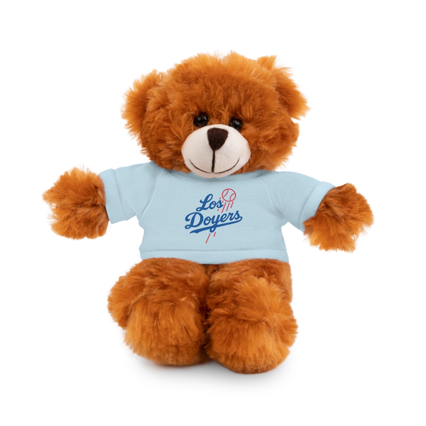 Los Doyers Plush Toy with Tee - Perfect Gift for Sports Fans & Kids
