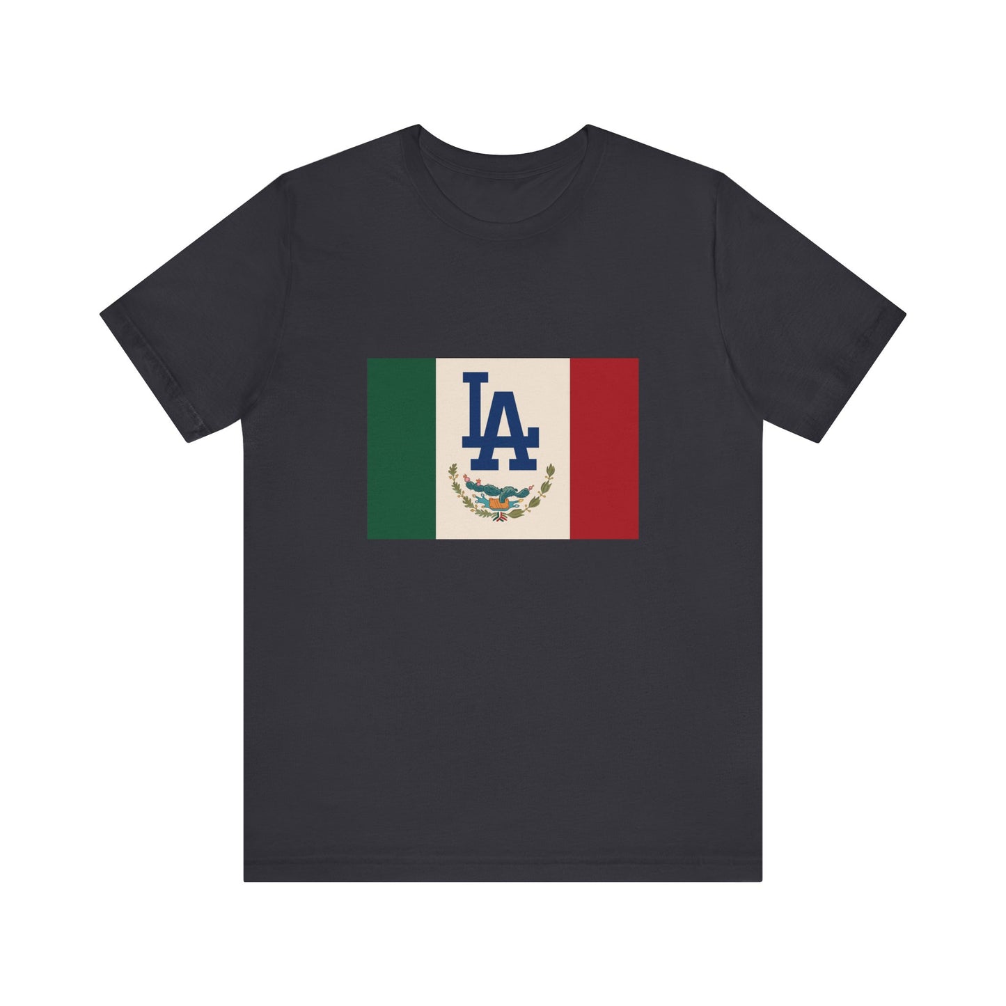 Mexican Pride LA Dodgers Flag Tee - Unisex Jersey Short Sleeve T-Shirt