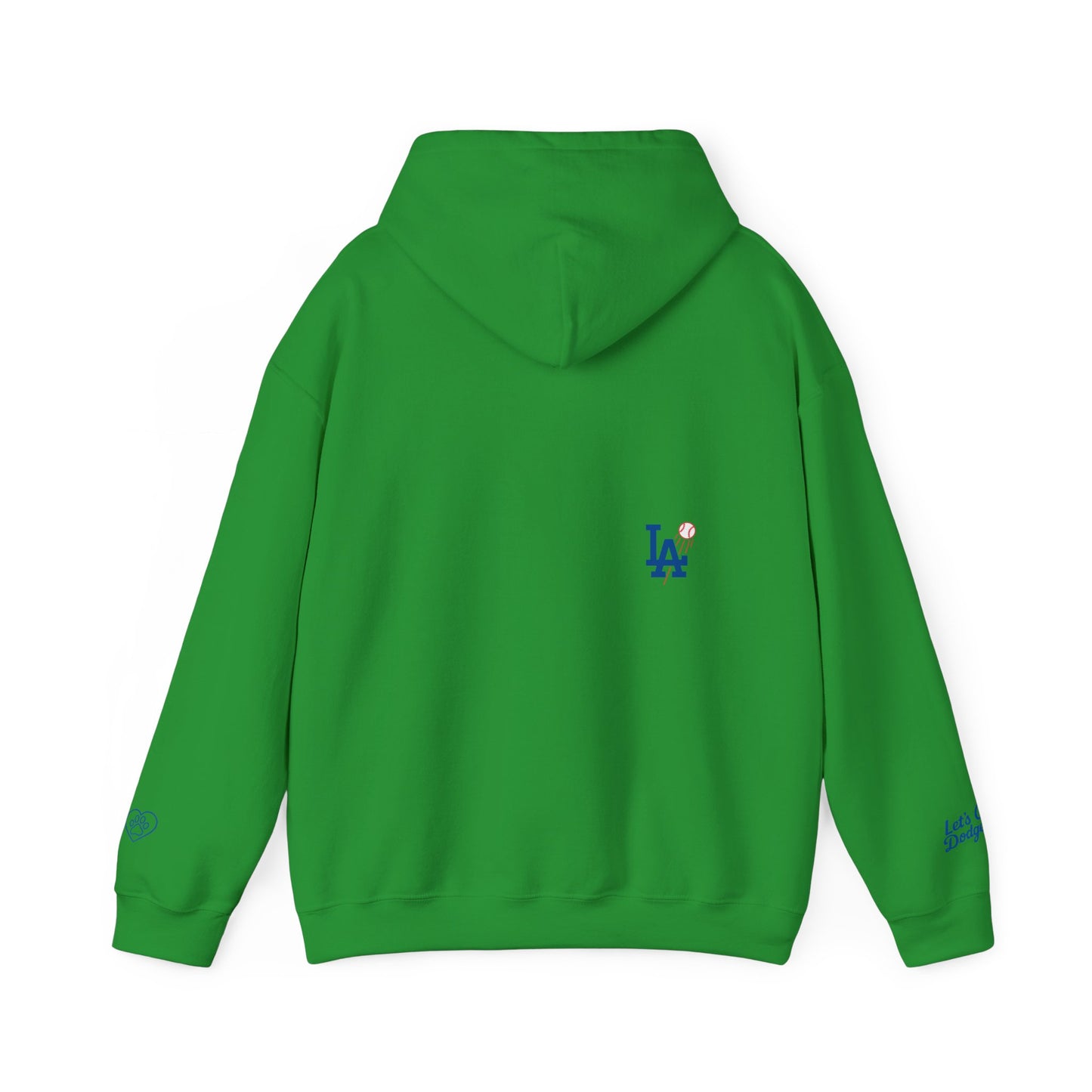 "My Shih Tzu Poodle is a Dodgers Fan" Unisex Dog Lover Hoodie