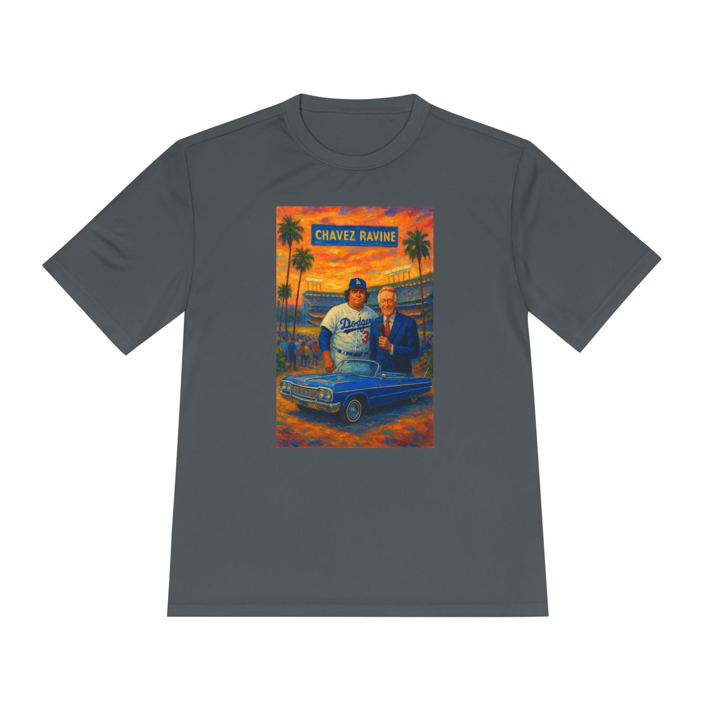 Vin Scully & Fernando Valenzuela - Unisex Moisture Wicking Tee