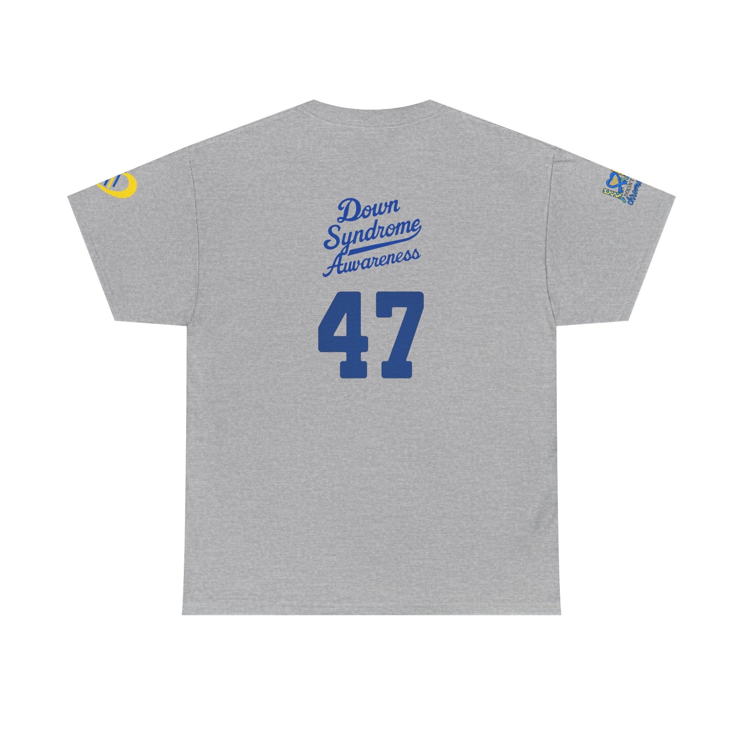 Down Syndrome Awareness - Dodgers Tee -Unisex Heavy Cotton Tee - Men & Women