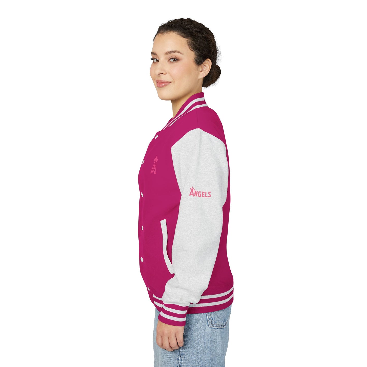 Unisex Heavyweight Anaheim Angels Letterman Jacket - Original Design