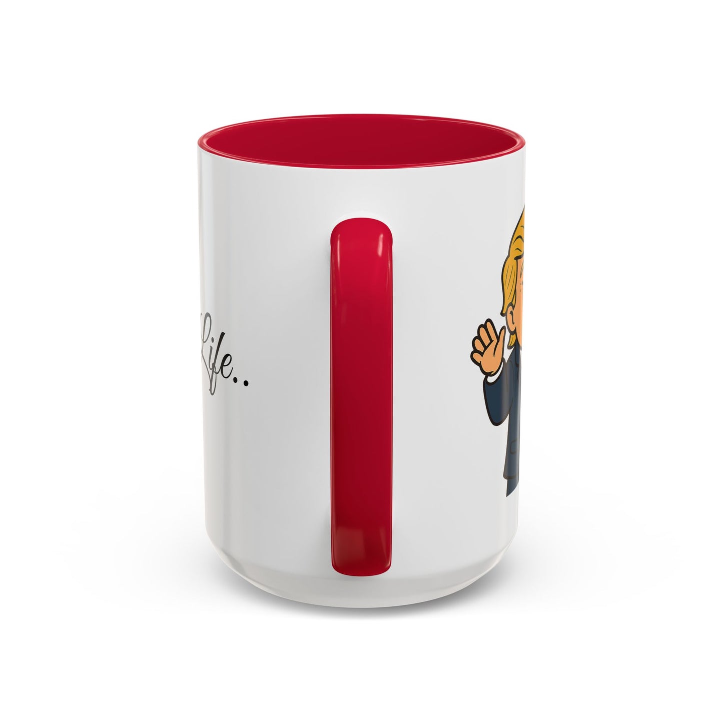 Trump Lies Colorful Humorous Coffee Mug