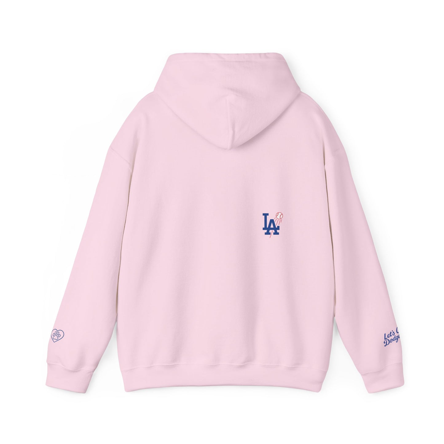 "My Shih Tzu Poodle is a Dodgers Fan" Unisex Dog Lover Hoodie