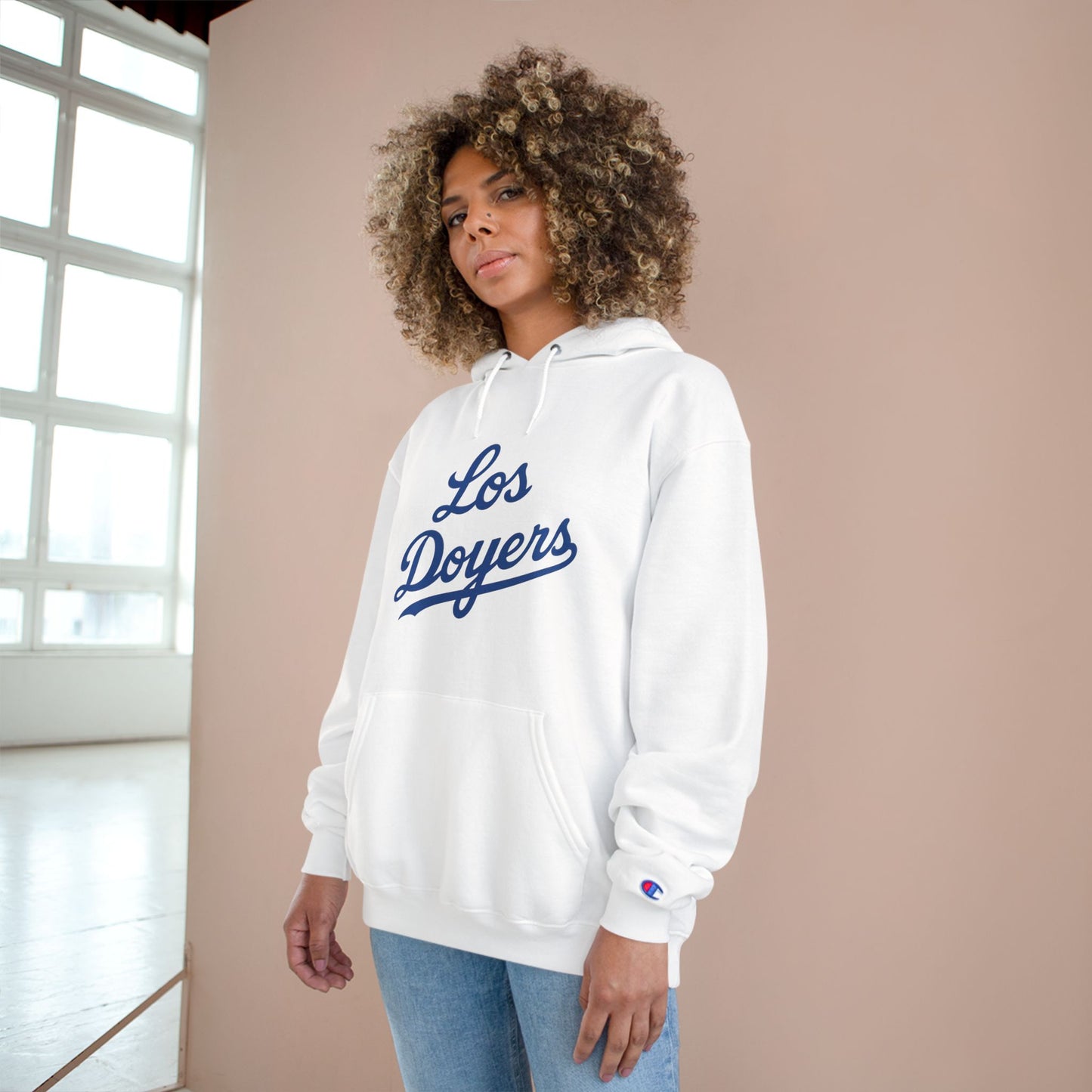 Los Doyers Unisex Champion Hoodie - Men & Women