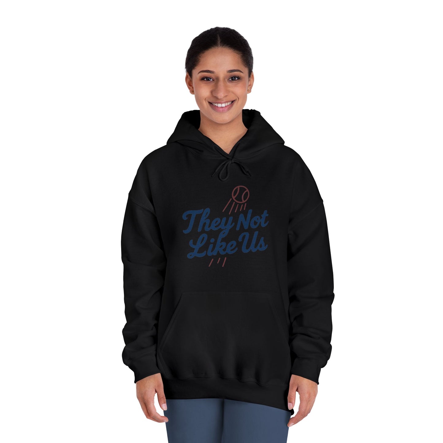 Dodgers "They Not Like Us" - Unisex Baseball Hoodie - Original Design