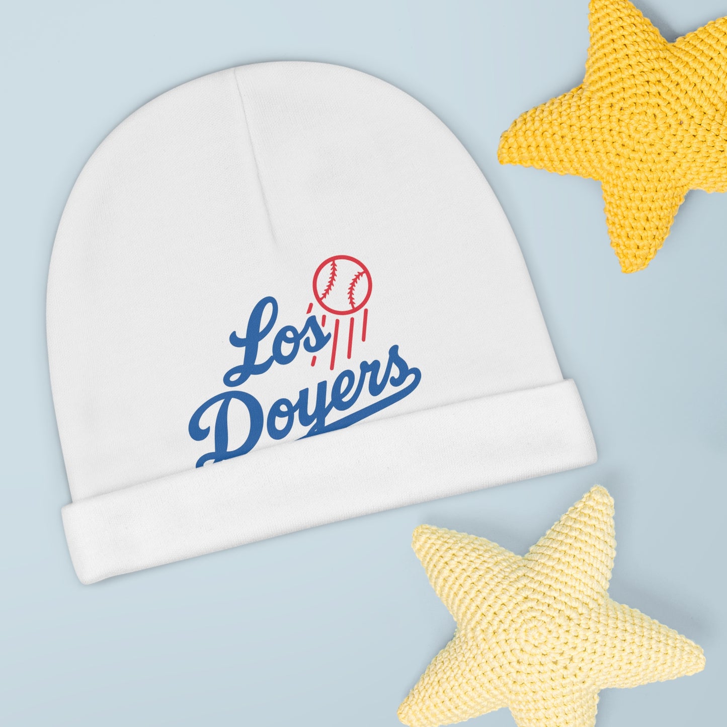 Los Doyers Baby Beanie - Soft Baseball Cap for Newborns & Toddlers