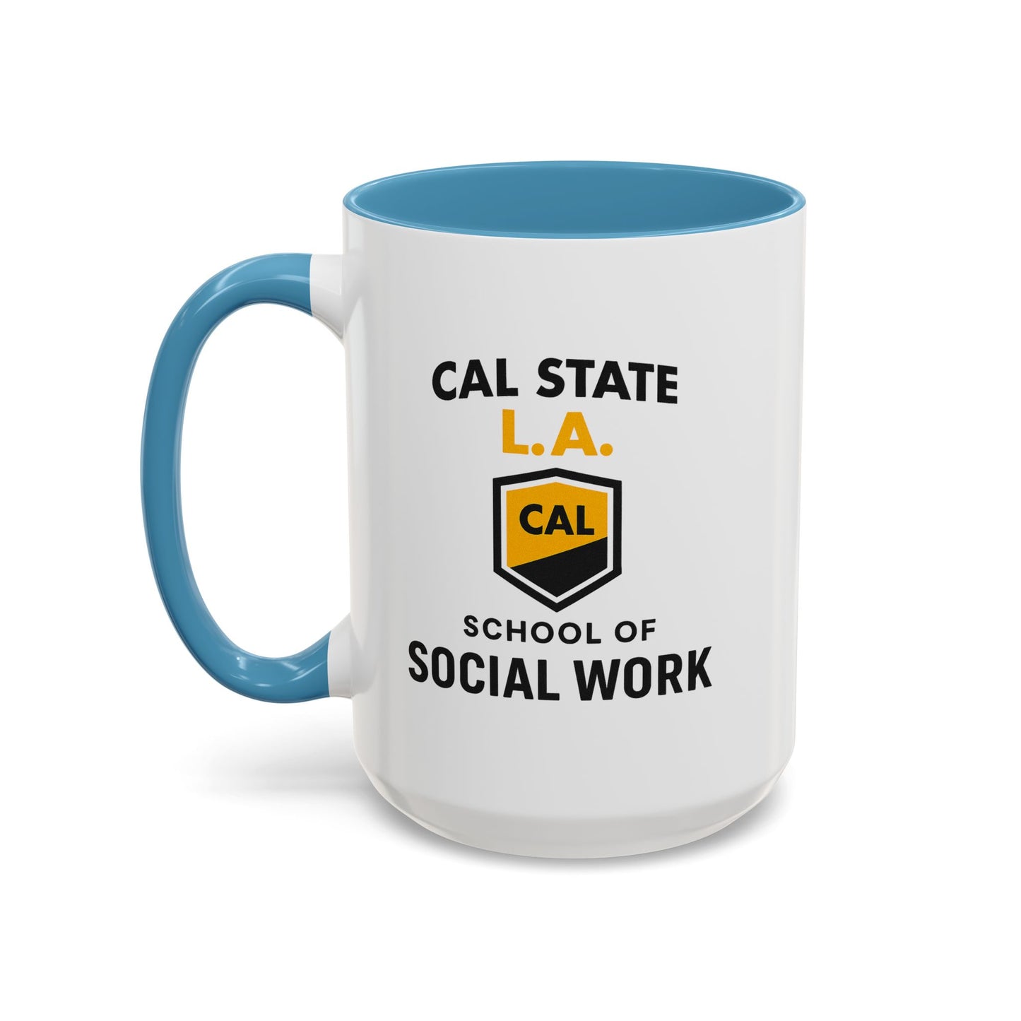 Cal State L.A. - School of Social Work -Accent Mug - 15oz