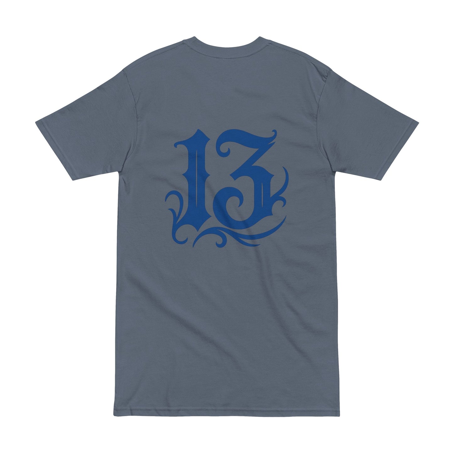East L.A. Dodgers Men's Heavyweight Tee - Old English Font #13