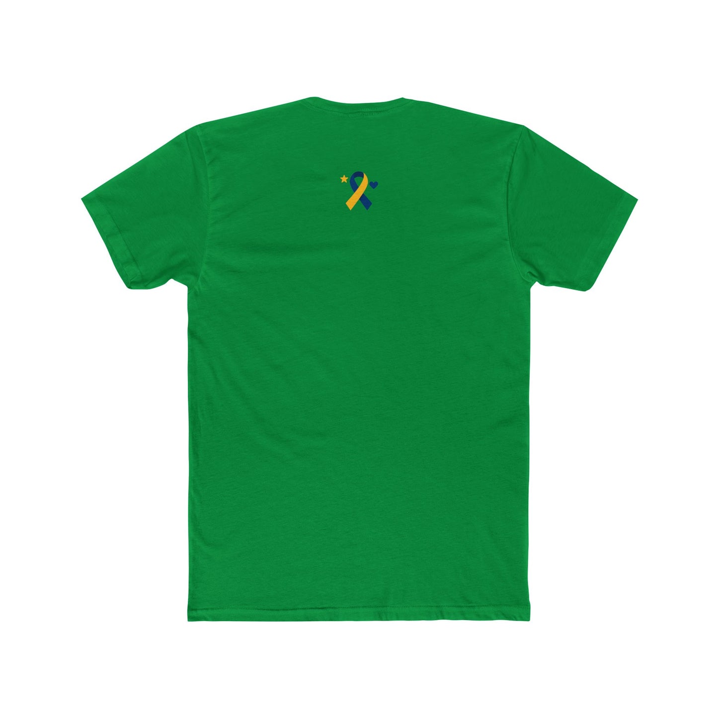 Down Syndrome Awareness "The Chosen Few" Unisex Cotton Crew Tee - Heart Design