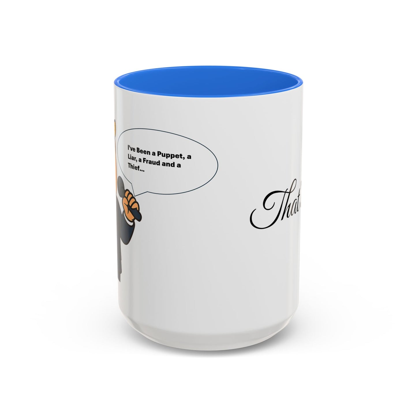 Trump Lies Colorful Humorous Coffee Mug