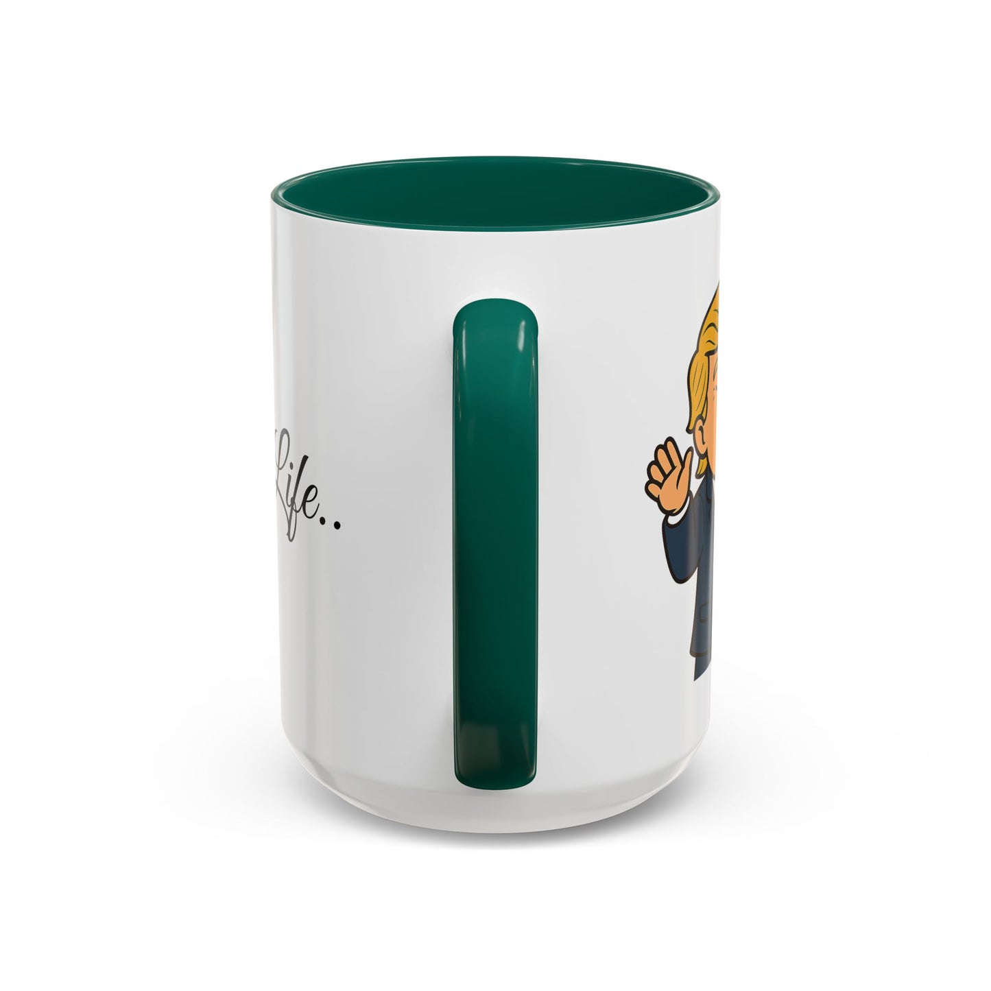 Trump Lies Colorful Humorous Coffee Mug