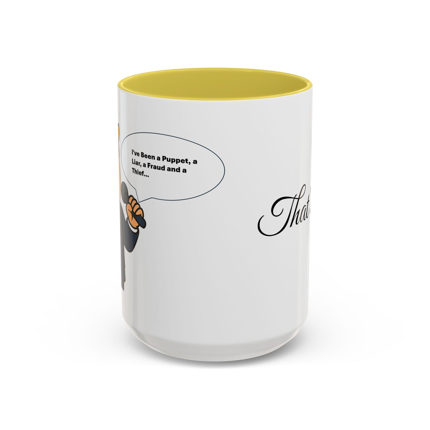 Trump Lies Colorful Humorous Coffee Mug