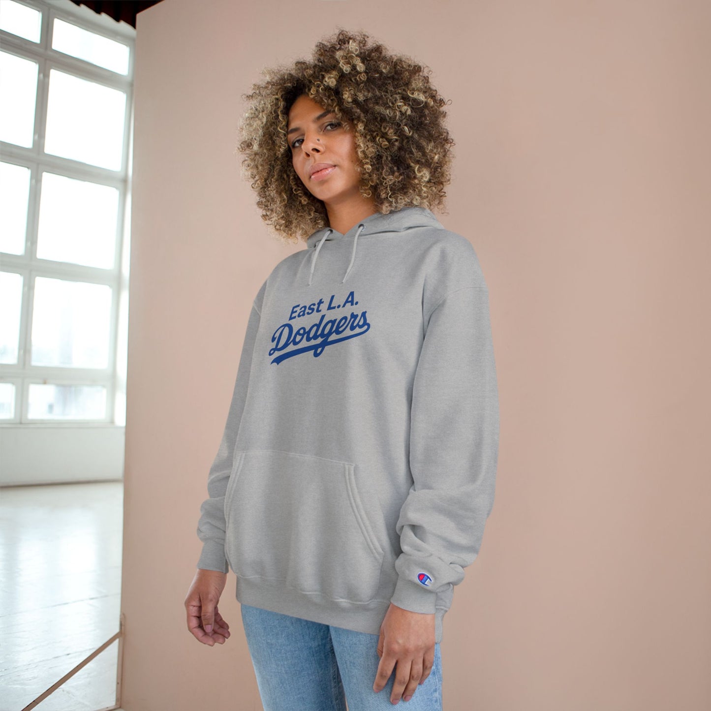 East L.A. Dodgers Champion Hoodie - Cozy Sportswear for Fans - Men & Women