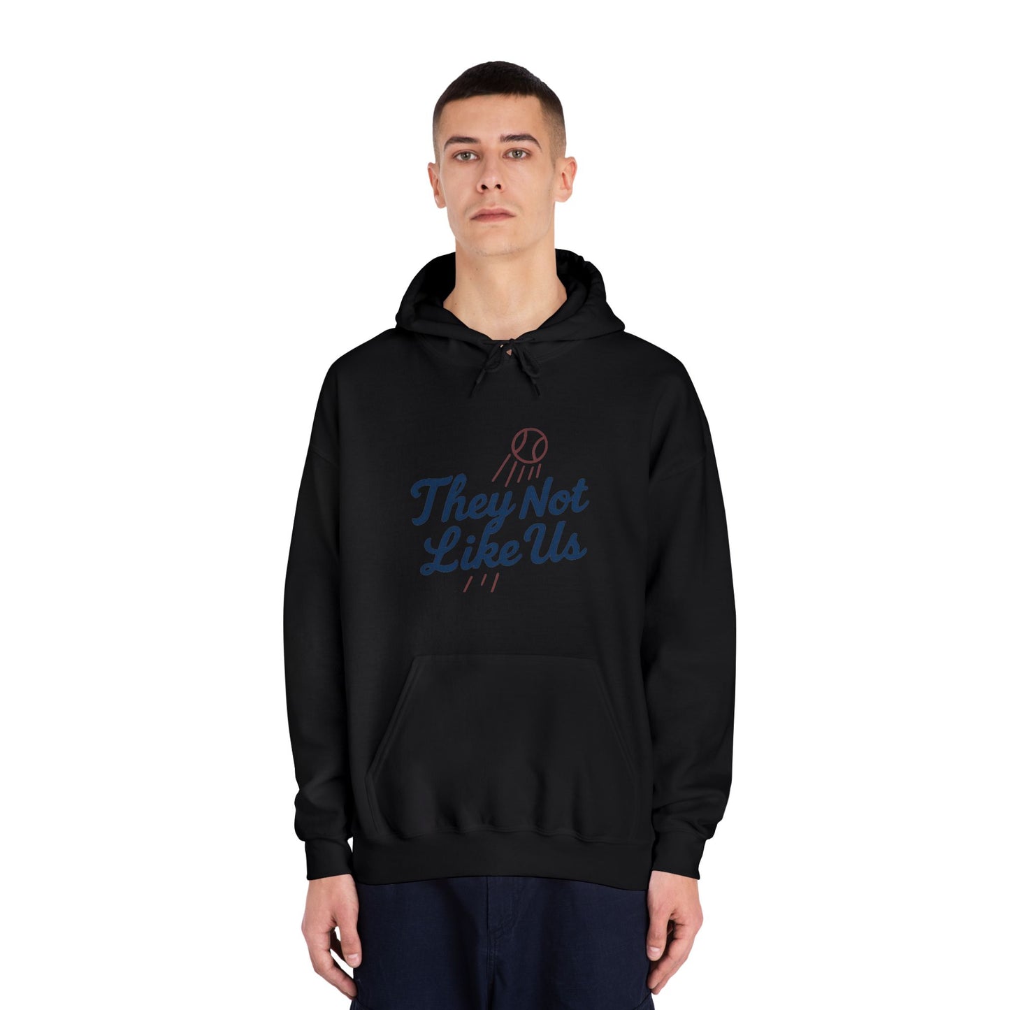 Dodgers "They Not Like Us" - Unisex Baseball Hoodie - Original Design