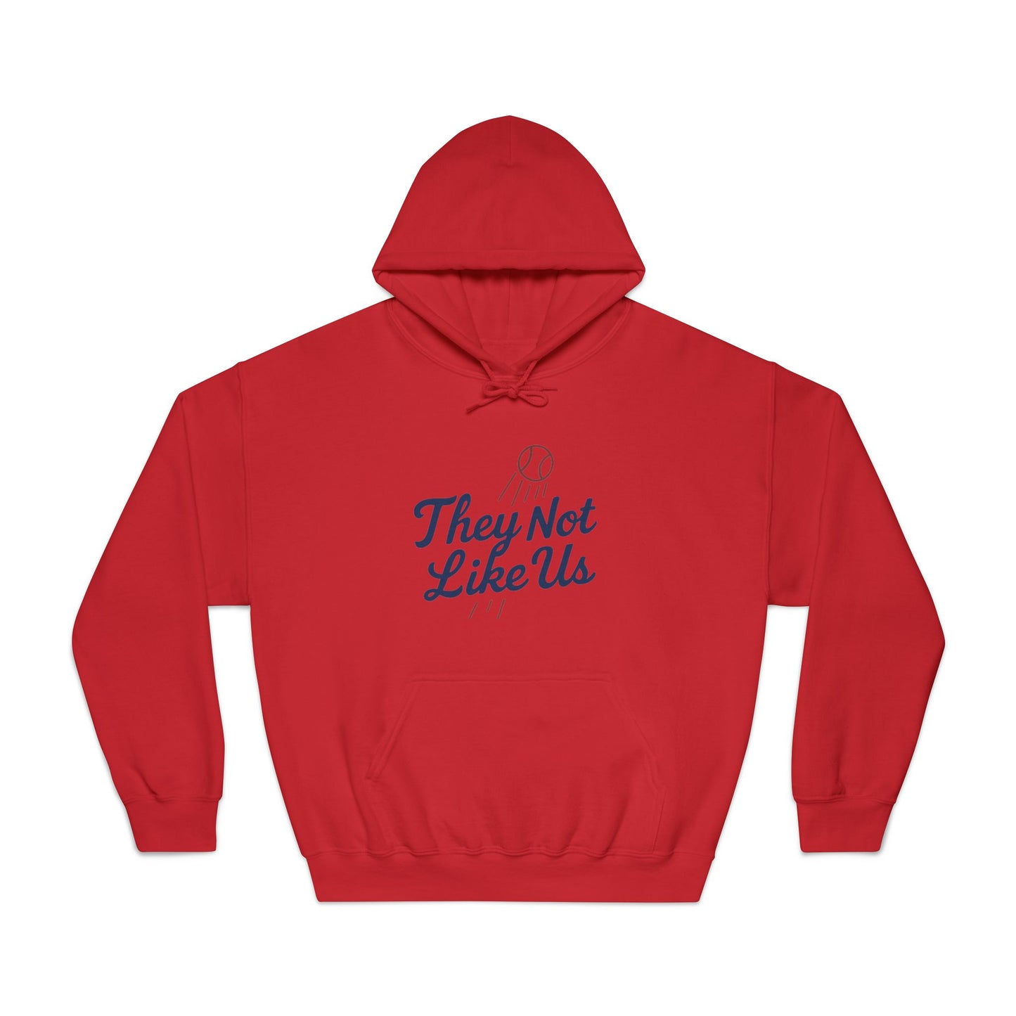 Dodgers "They Not Like Us" - Unisex Baseball Hoodie - Original Design