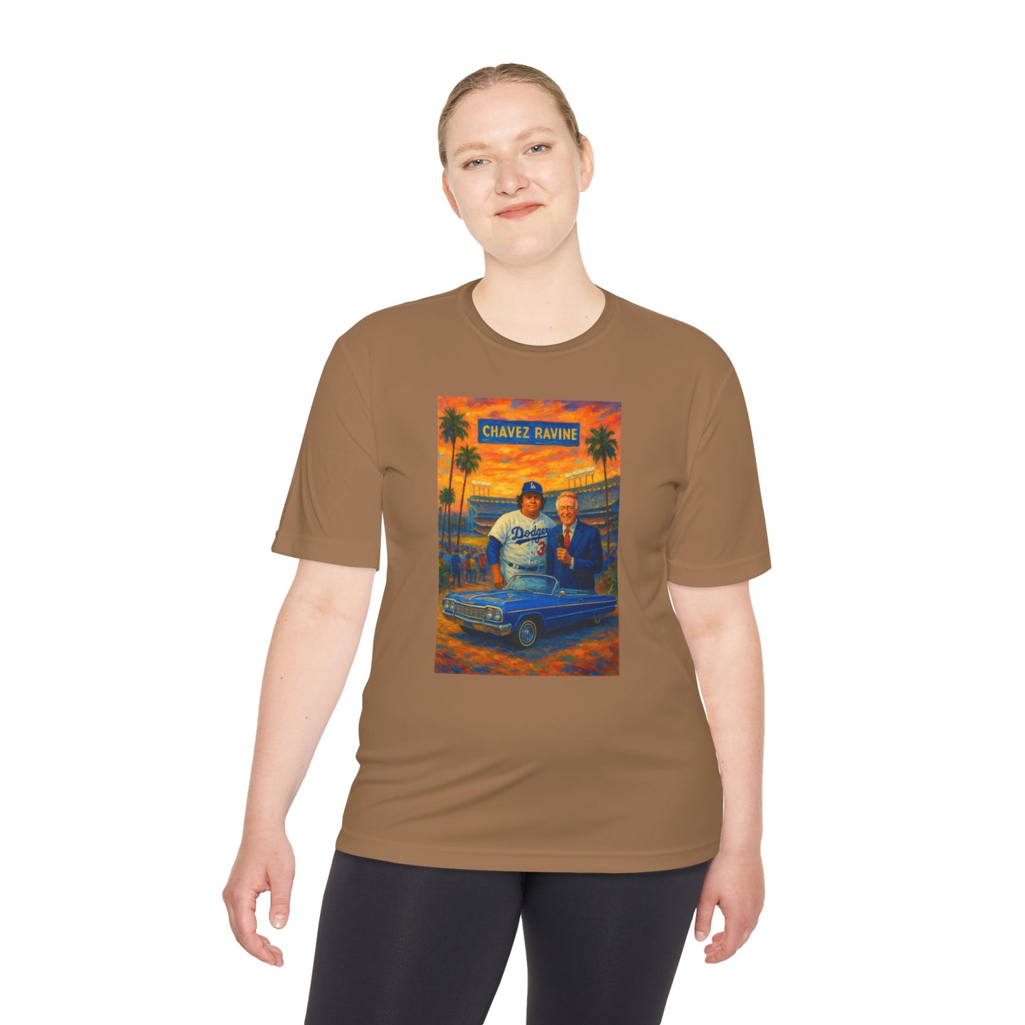 Vin Scully & Fernando Valenzuela - Unisex Moisture Wicking Tee