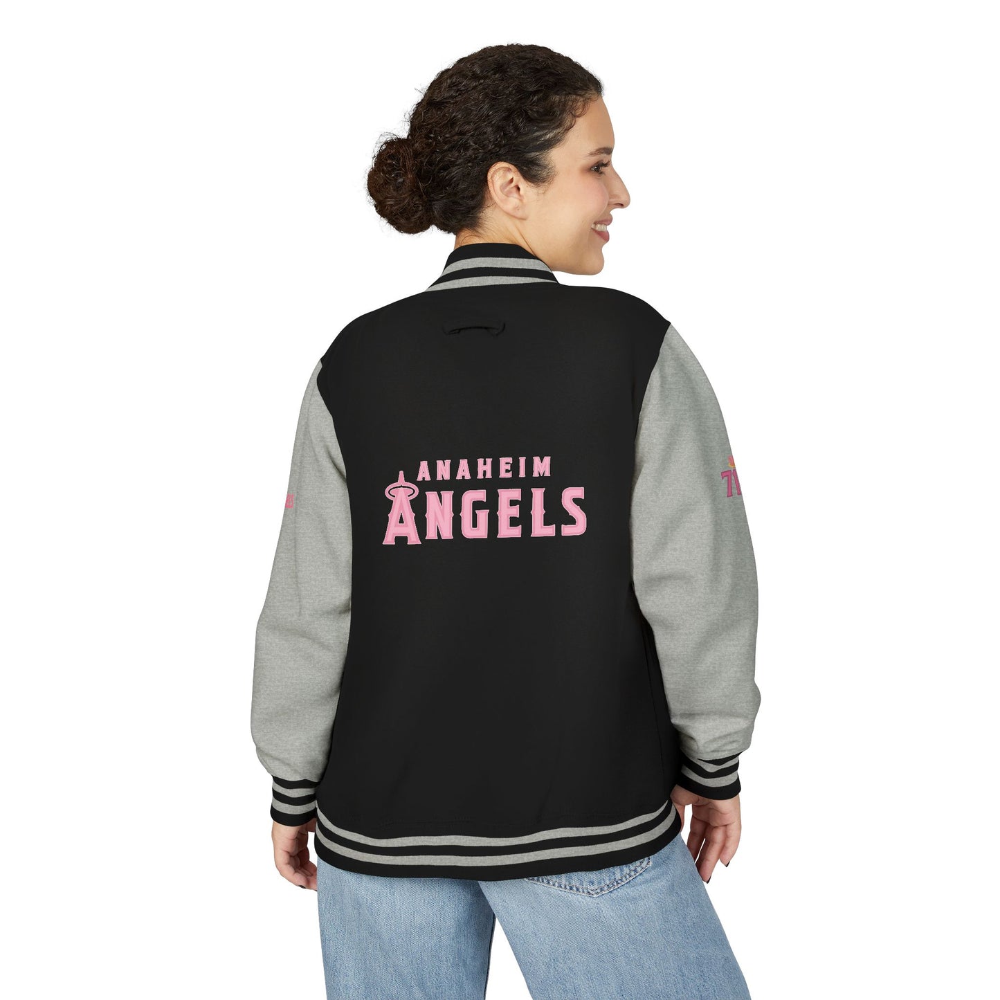 Unisex Heavyweight Anaheim Angels Letterman Jacket - Original Design