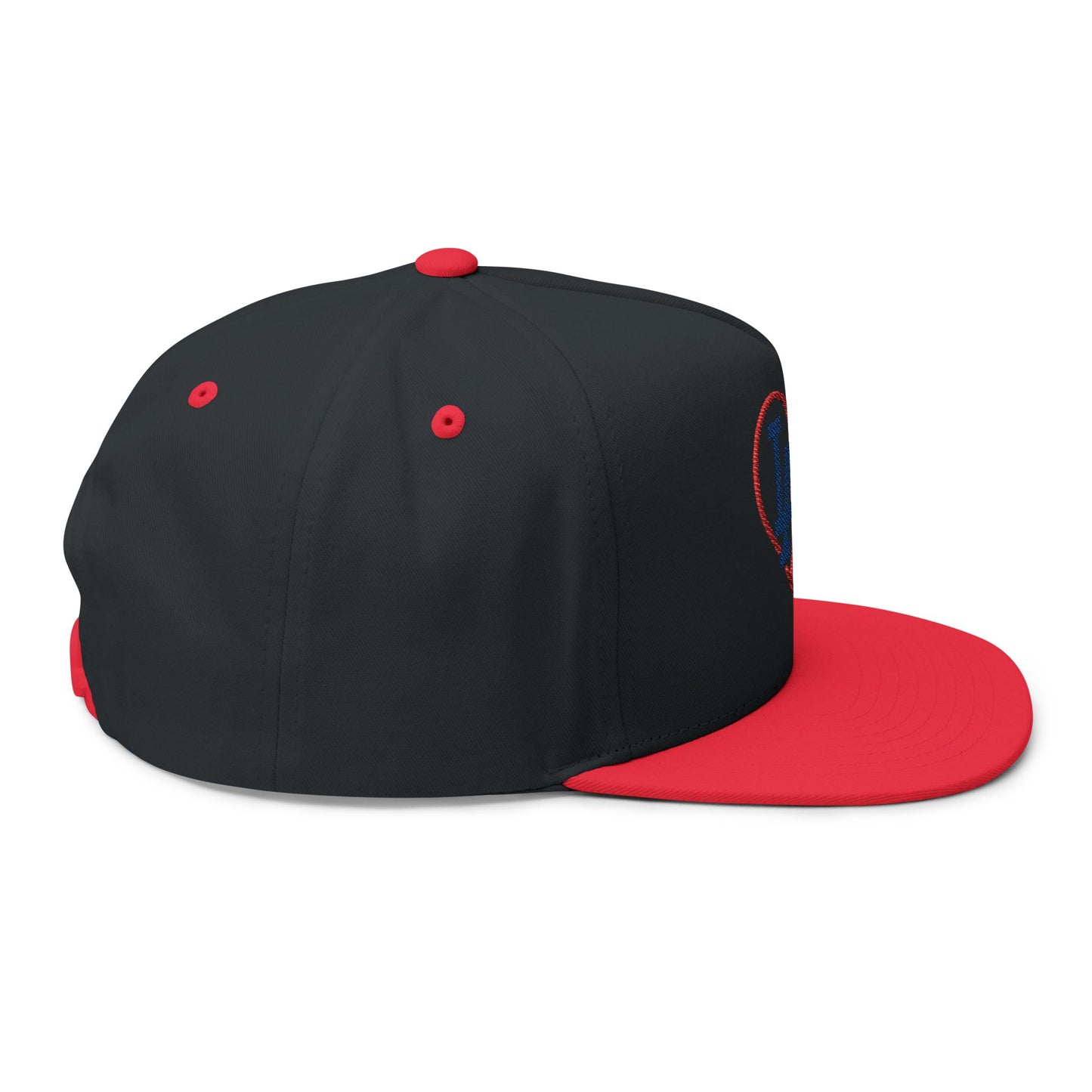 L.A. Heart Embroidered Flat Bill Cap - Perfect Gift for Men & Women