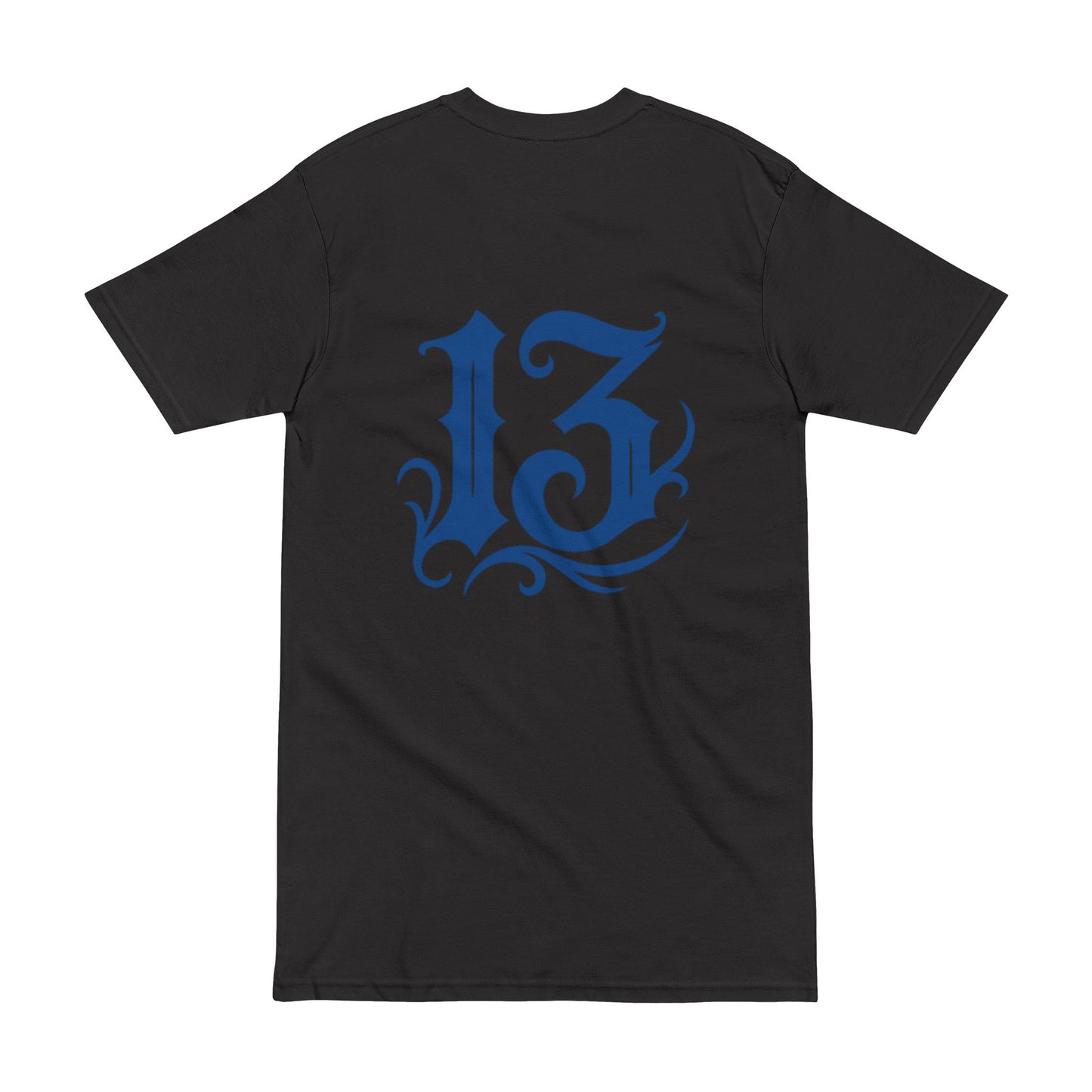 East L.A. Dodgers Men's Heavyweight Tee - Old English Font #13