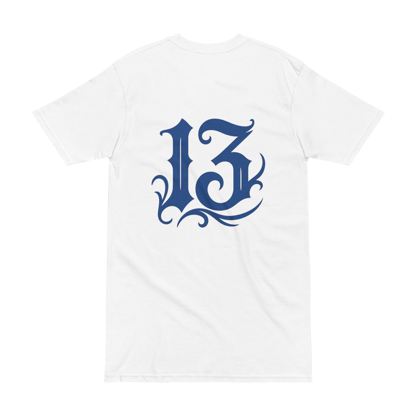 East L.A. Dodgers Men's Heavyweight Tee - Old English Font #13