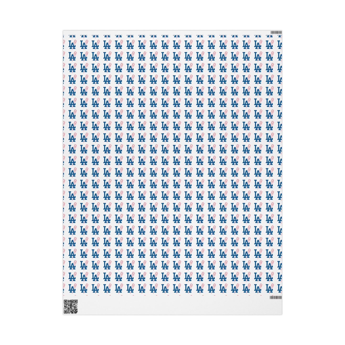 L.A. Logo Dodgers Wrapping Paper