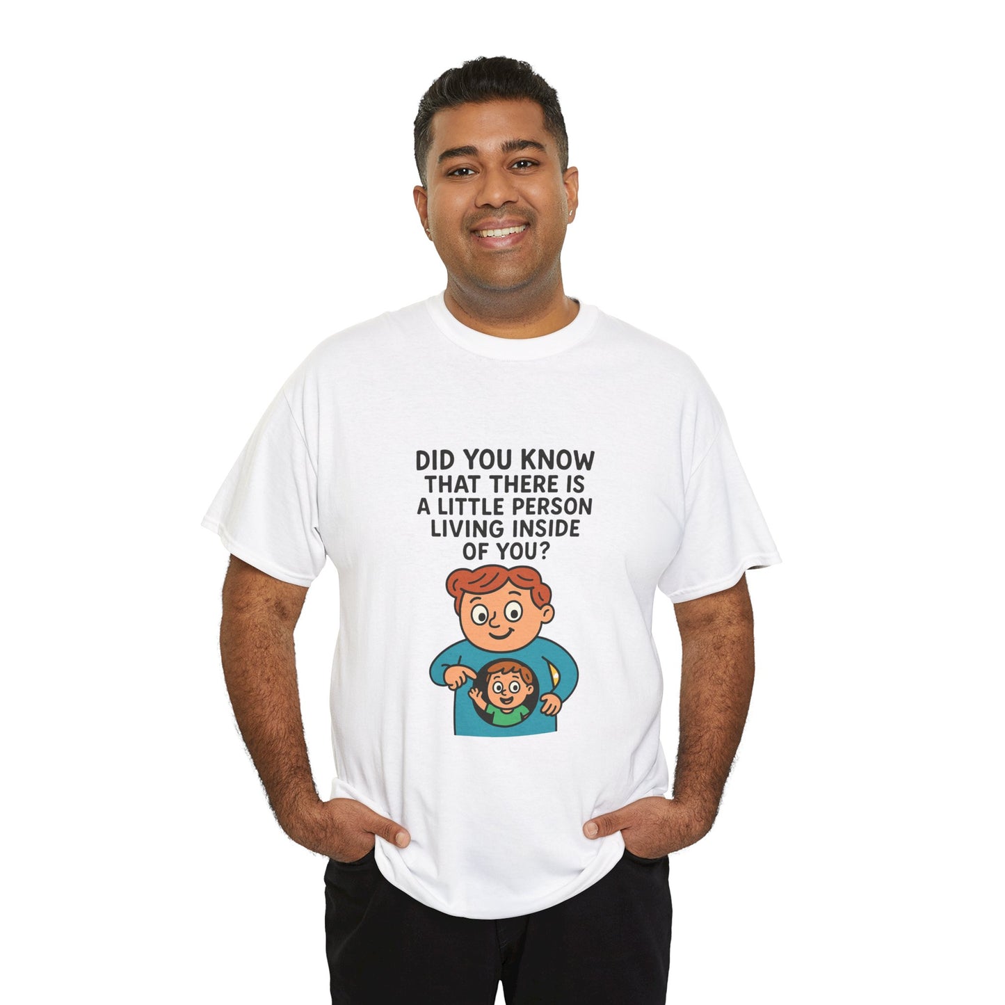 Mental Health "Inner Child" Unisex Heavy Cotton Tee - Original Design