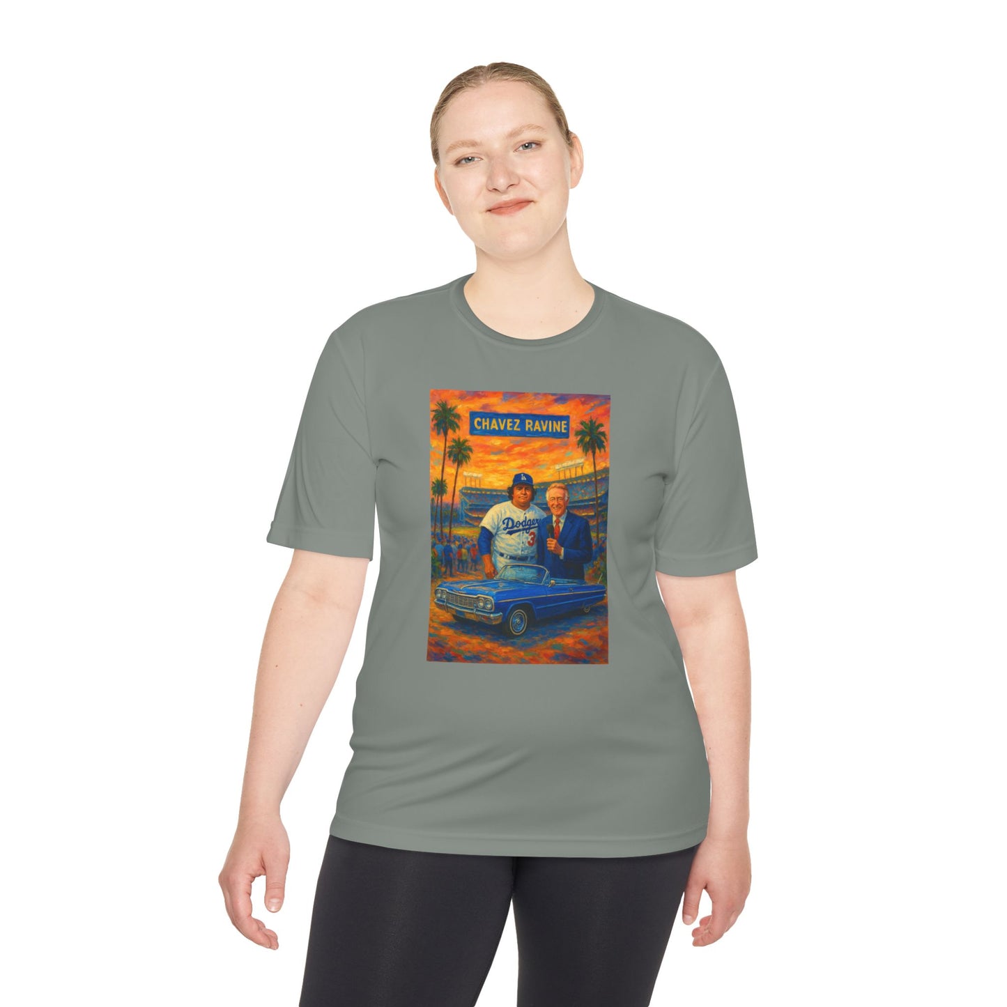 Vin Scully & Fernando Valenzuela - Unisex Moisture Wicking Tee