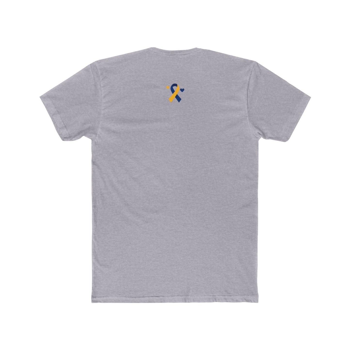 Down Syndrome Awareness "The Chosen Few" Unisex Cotton Crew Tee - Heart Design