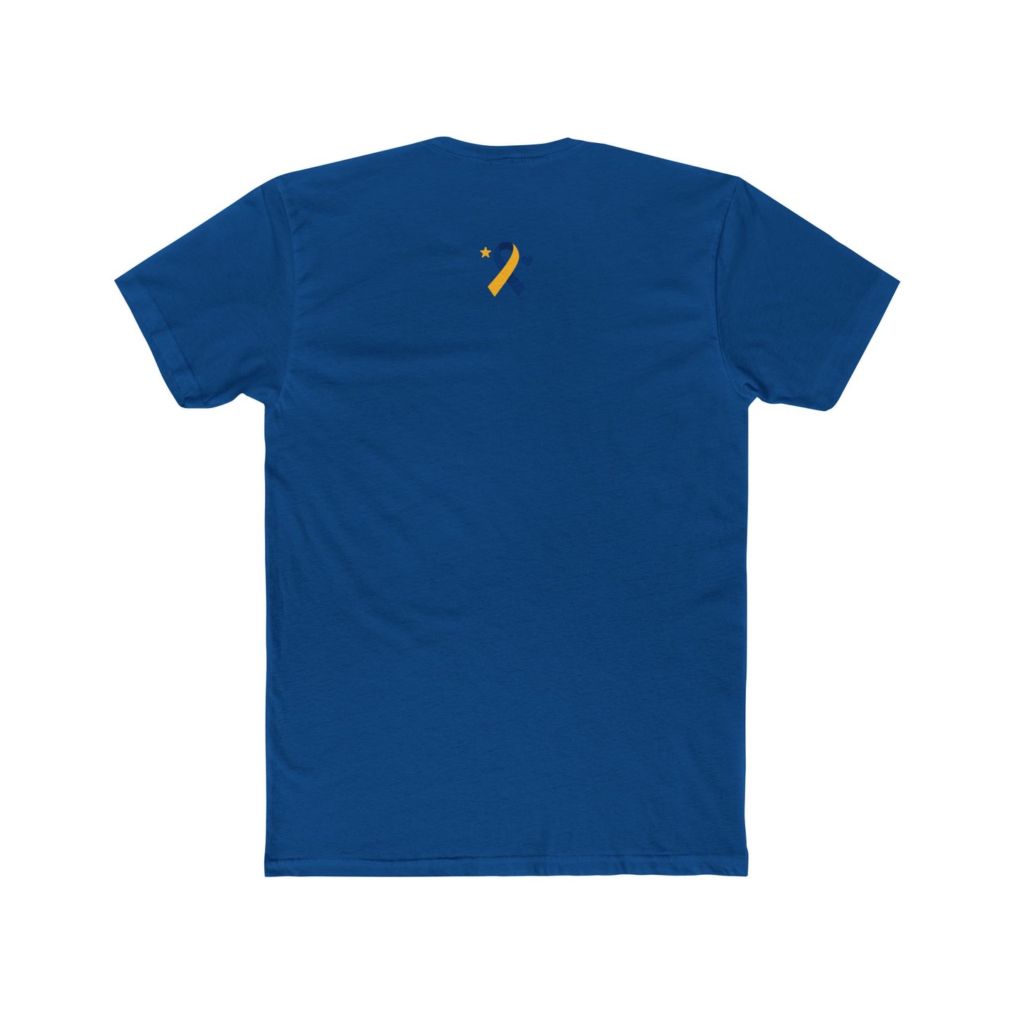 Down Syndrome Awareness "The Chosen Few" Unisex Cotton Crew Tee - Heart Design