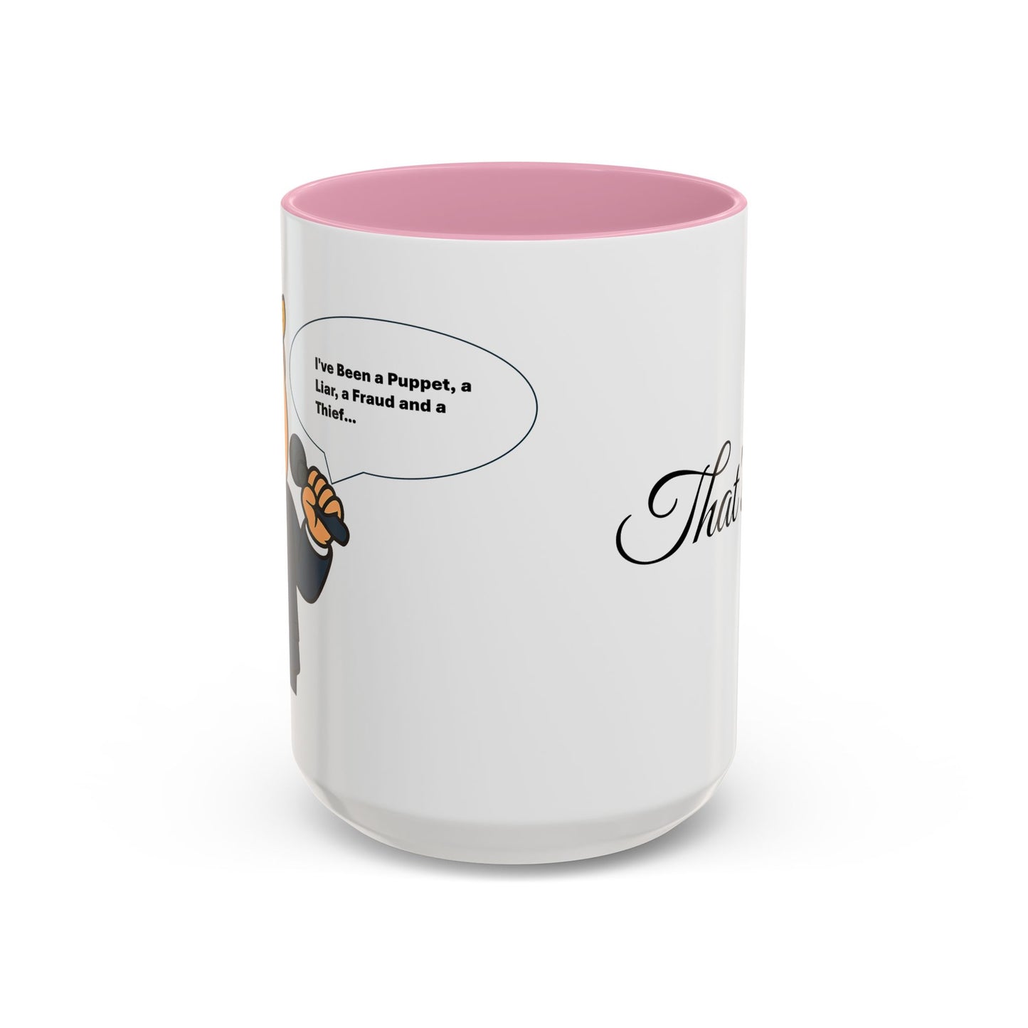 Trump Lies Colorful Humorous Coffee Mug