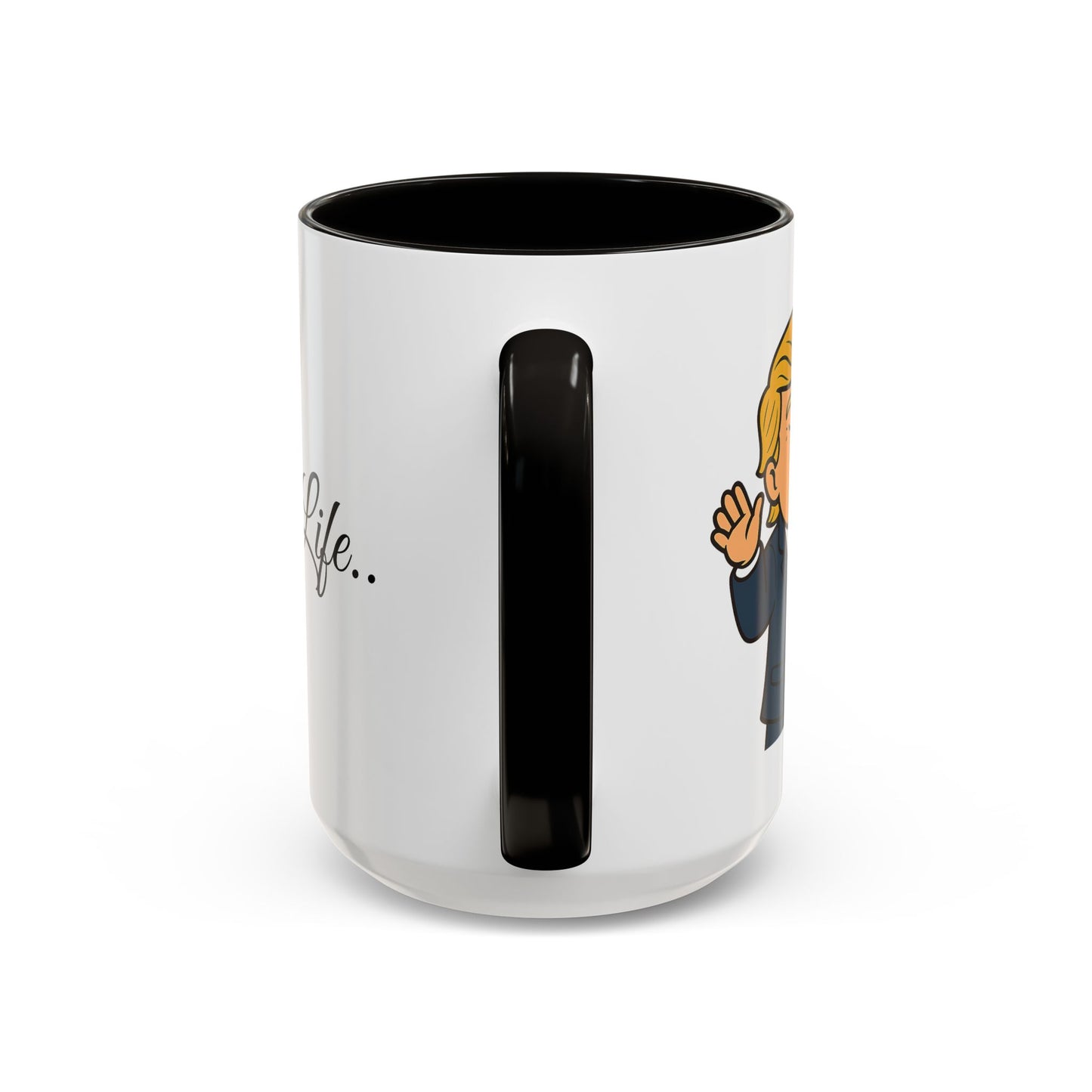 Trump Lies Colorful Humorous Coffee Mug