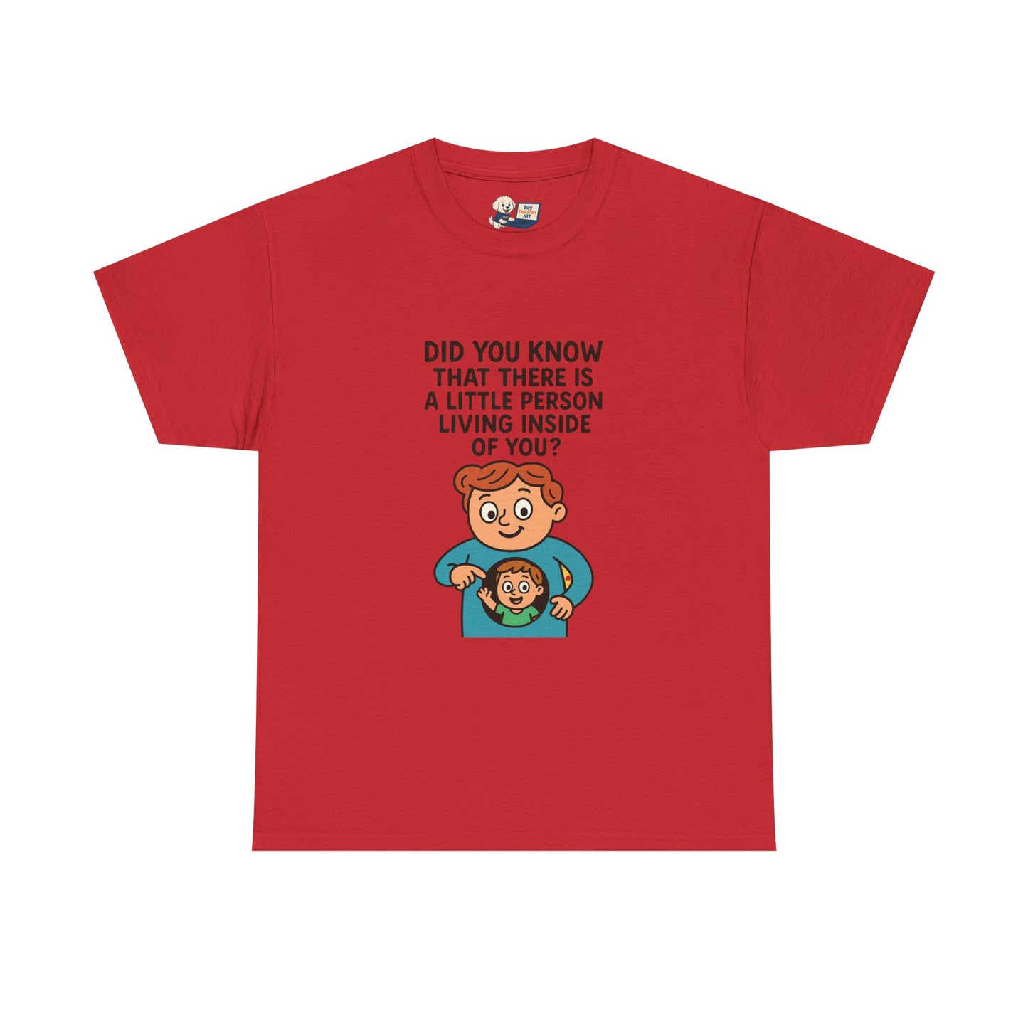 Mental Health "Inner Child" Unisex Heavy Cotton Tee - Original Design