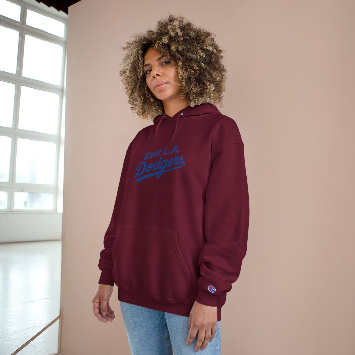East L.A. Dodgers Champion Hoodie - Cozy Sportswear for Fans - Men & Women