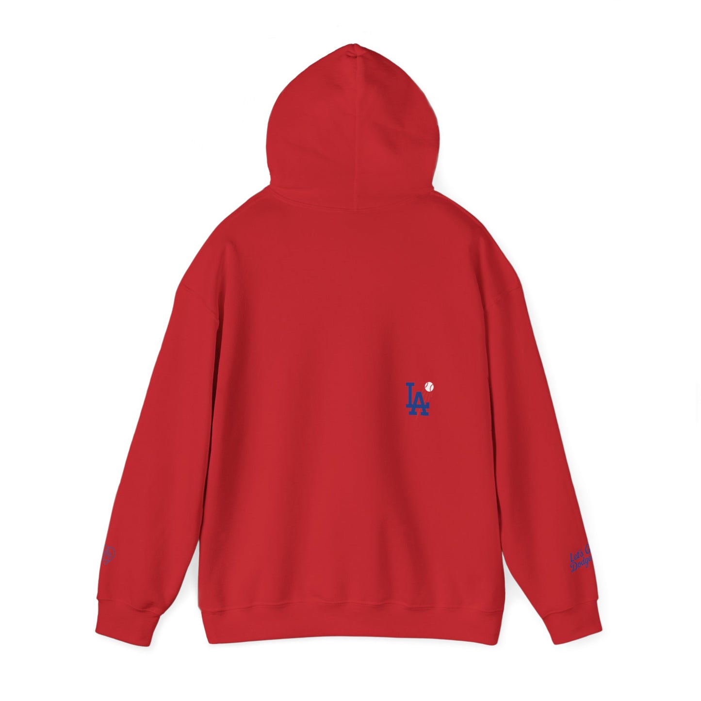 "My Shih Tzu Poodle is a Dodgers Fan" Unisex Dog Lover Hoodie