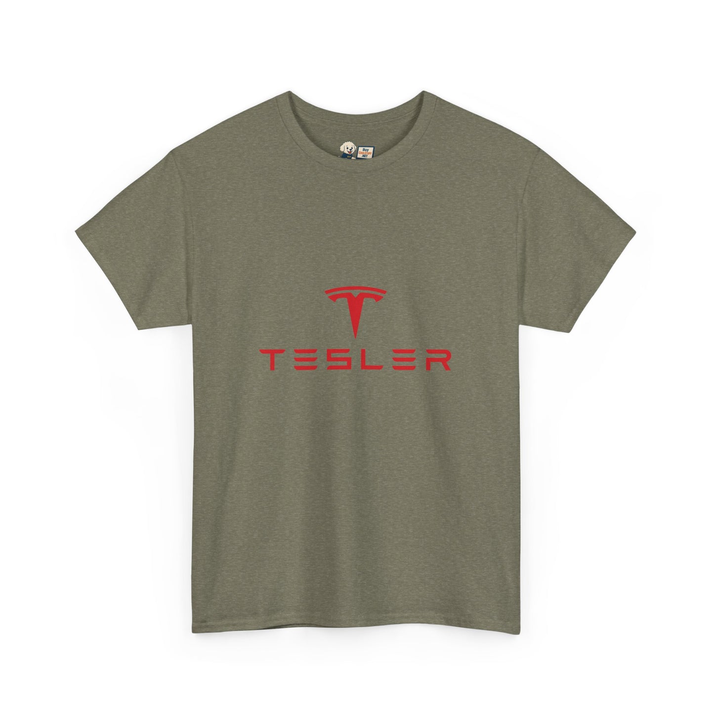 I Love Tesler - Heavy Cotton Tee - Cool Casual Wear