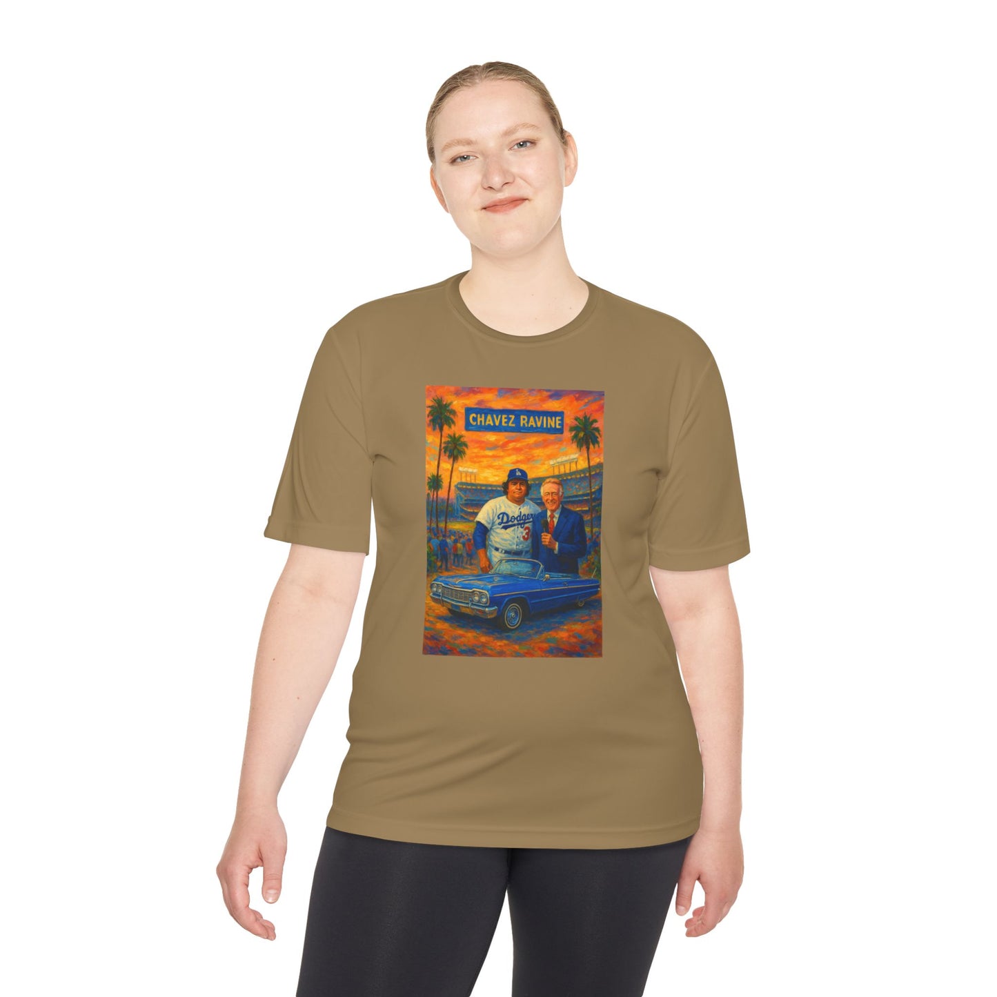 Vin Scully & Fernando Valenzuela - Unisex Moisture Wicking Tee